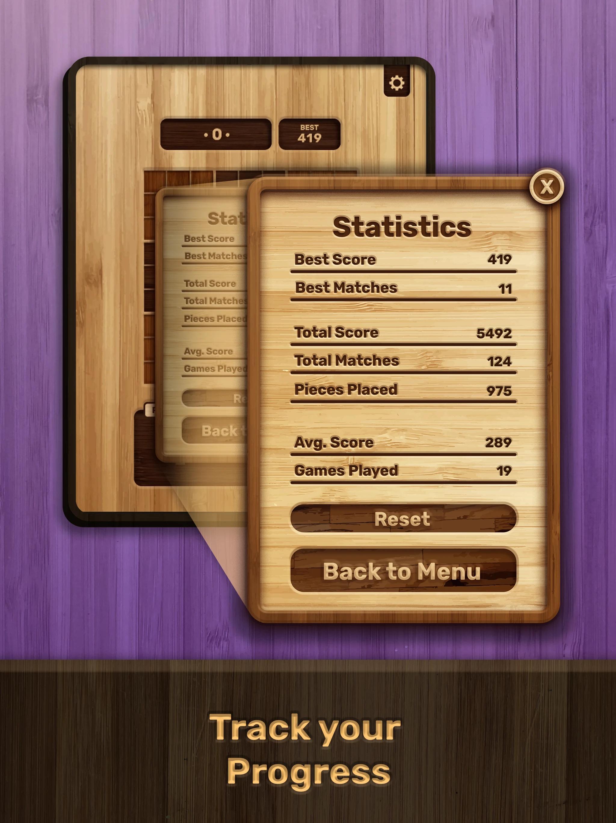 Wood Blocks by Staple Games screenshot