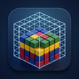 Spatial Block: 3D Logic Puzzle 아이콘